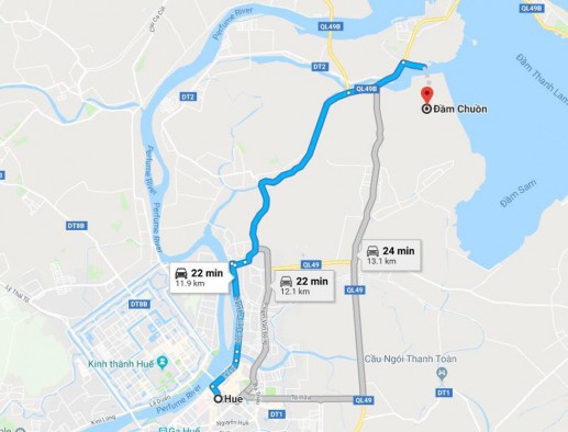 Newsflash 2 Về Đầm Chuồn xứ Huế