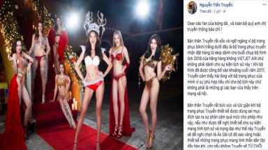 Tại sao bộ bikini xuất hiện trên chuyến bay chở U23 VN?
