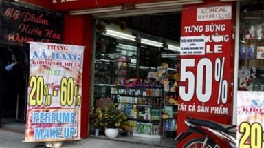 Mỹ phẩm rởm vào... spa