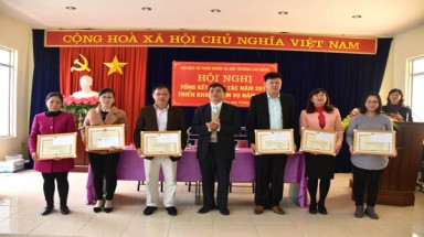 Hội Bảo vệ Thiên nhiên và Môi trường Cao Bằng tổng kết hoạt động năm 2017