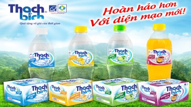 Sản phẩm mới Nước khoáng Chanh leo Thạch Bích có ga PET 480ml