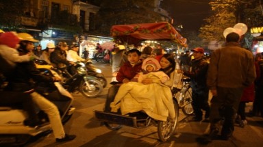 Miền Bắc rét đậm, rét hại trong đêm giao thừa
