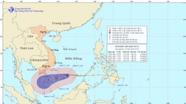 Bão số 1 tấn công dữ dội quần đảo Trường Sa