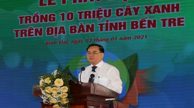 Tỉnh đầu tiên phát động hưởng ứng sáng kiến 1 tỷ cây xanh