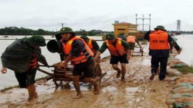 Đảm bảo hậu cần ứng phó thiên tai