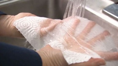  Có ít nhất 17 loại vi khuẩn trên khăn giấy sạch