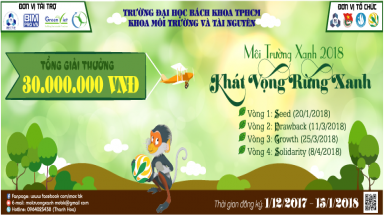 Môi Trường Xanh 2018: Khát vọng rừng xanh