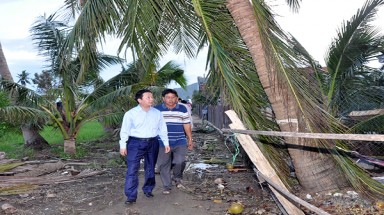 Bộ Tài nguyên và Môi trường hỗ trợ các tỉnh Phú Yên, Khánh Hòa đảm bảo vệ sinh môi trường sau bão số 12