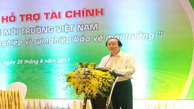  Hội nghị toàn quốc về cơ chế hỗ trợ tài chính cho các chương trình dự án bảo vệ môi trường