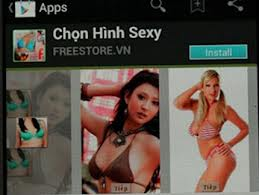 Kho ứng dụng trong smartphone: “Bắc thang” cho sex