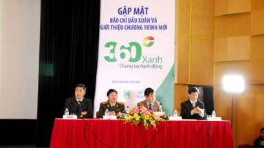 "360 độ Xanh" - thông điệp bảo vệ môi trường