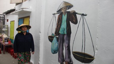 Hẻm bích họa mới trong lòng Đà Nẵng