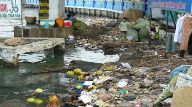  "Chữa bệnh" ô nhiễm trên sông Cà Mau 