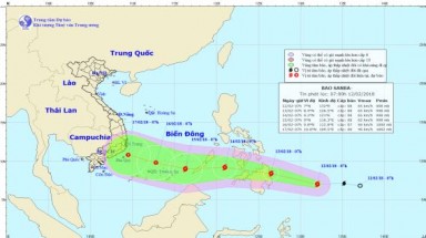 Bão số 2 vào tháng hai-Một trường hợp cực kỳ hiếm