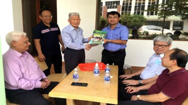 Lãnh đạo Hội BVTN&MT Việt Nam thăm hỏi một số tổ chức, hội viên khu vực phía Nam