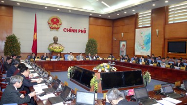  Toàn văn Thông cáo báo chí về Phiên họp Chính phủ thường kỳ tháng 1/2012