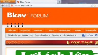 Đã xác định được thủ phạm tấn công diễn đàn Bkav Forum