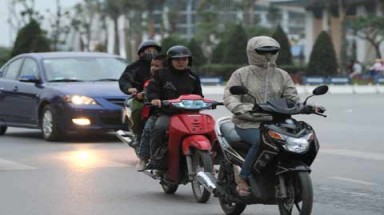 Không khí lạnh tăng cường tại miền Bắc