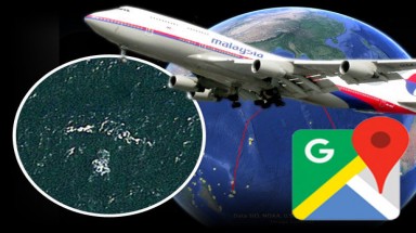 Phát hiện sốc về MH370 qua Google Earth bị thủng nhiều lỗ đạn