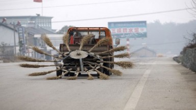  Xe quét rác made in China