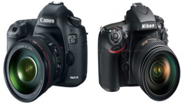 Canon 5D Mark III so tài với Nikon D800