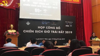 TP. HCM: Họp công bố chiến dịch Giờ Trái đất 2019