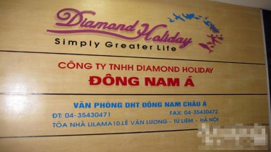 Công ty TNHH Diamond Holiday Đông Nam Á: lừa dân