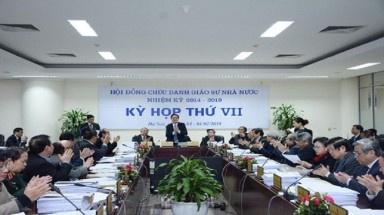 Danh sách tân GS, PGS “văng" nhiều quan chức