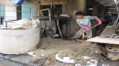 Kinh hoàng công nghệ làm miến