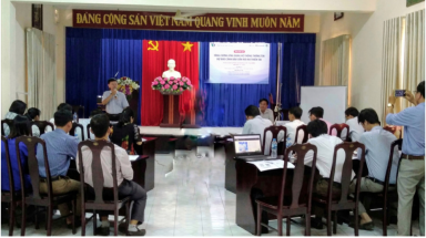Khai giảng khóa đào tạo: Hệ thống truyền tin cảnh báo sớm thiên tai