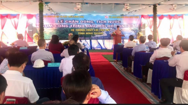 Ninh Thuận: Chặn dòng tích nước hồ Sông Cái