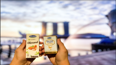 Vinamilk xuất khẩu "Sữa tươi tiệt trùng chứa tổ yến” đầu tiên đi Singapore