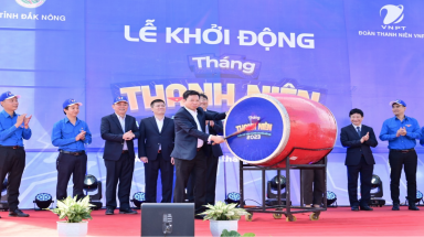 Đoàn thanh niên VNPT phối hợp với Tỉnh Đoàn Đăk Nông tổ chức lễ khởi động Tháng Thanh niên năm 2023