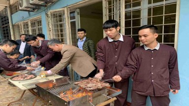 Hội thi nấu ăn mừng ngày Quốc tế Phụ nữ 8/3 của các kỹ sư điều tra tài nguyên và môi trường biển
