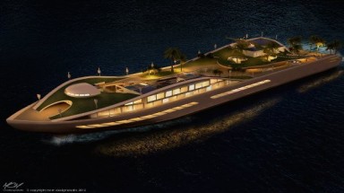  Siêu du thuyền thiết kế như hòn đảo