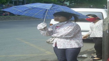 Miền Bắc ngày nắng nóng, chiều tối mưa, dông