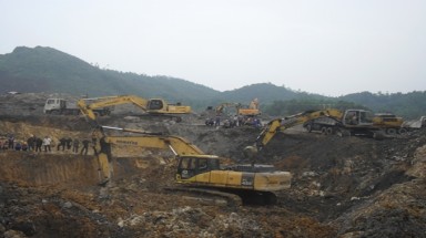  Vụ sạt lở tại bãi thải số 3 Mỏ than Phấn Mễ là bất thường 