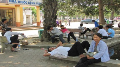 Miền Trung trong nắng nóng 41 độ C