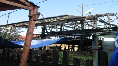  3 chị em chết cháy trong ngôi nhà hai tầng