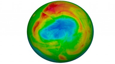  Lổ hổng ozone lớn nhất lịch sử ở Bắc Cực biến mất