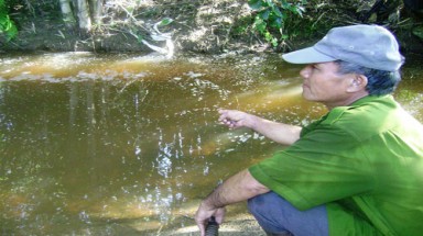 Nước thải bãi rác hành dân