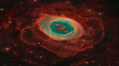 'Bông hoa xanh' khổng lồ trong vũ trụ