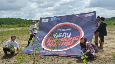 Việt Nam hưởng ứng ngày hành động toàn cầu của 350.org