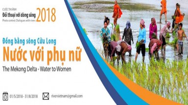 VRN phát động cuộc thi ảnh “Đồng bằng sông Cửu Long – Nước với Phụ nữ”