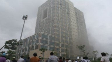  Đại bản doanh Tổng cục Hải quan cháy lớn