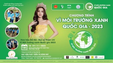 Khởi động Chương trình “Vì Môi trường xanh Quốc gia 2023”