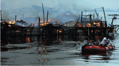 Hơn 10.000 người Philippines mất nhà do cháy lớn