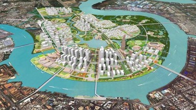 Bản đồ quy hoạch Thủ Thiêm: "Làm gì có mà tìm!"