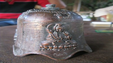 Phát hiện chuông cổ thờ phượng hoàng đại quý hiếm