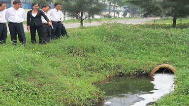  TP.HCM: KCN Lê Minh Xuân xả thải chui